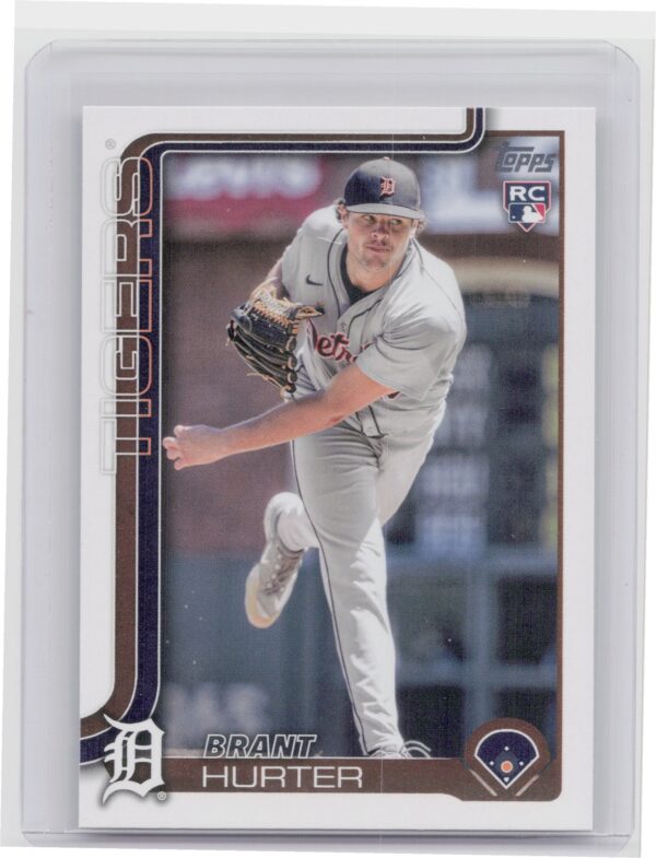 2025 Topps Brant Hurter RC #348 Tigers