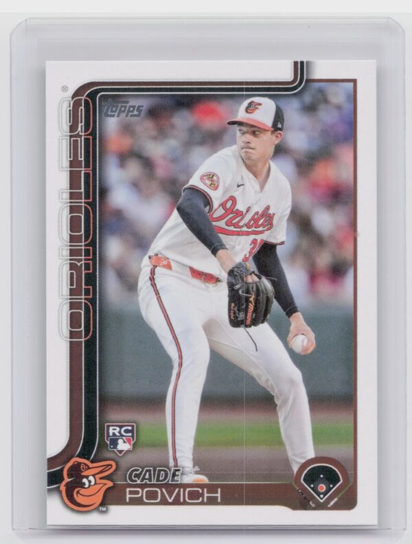 2025 Topps Cade Povich RC #25 Orioles