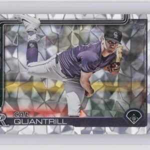 2025 Topps Cal Quantrill Diamante Foil #301 Rockies