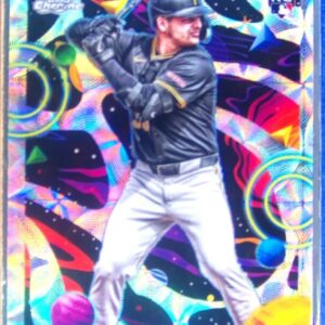 2025 Topps Chrome Cosmic Nick Yorke White Hole Refractor RC #32 Pirates
