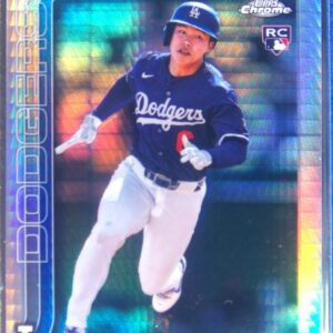 2025 Topps Chrome Hyeseong Kim Prism Refractors RC #152 Dodgers