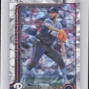 2025 Topps Cristopher Sanchez Diamante Foil #109 Phillies