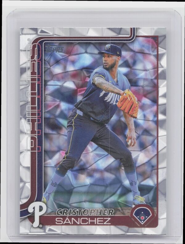 2025 Topps Cristopher Sanchez Diamante Foil #109 Phillies