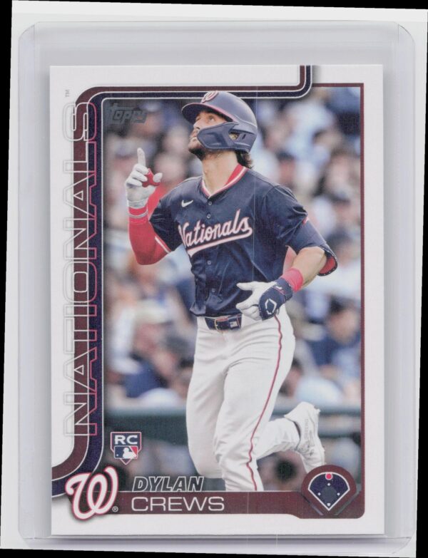 2025 Topps Dylan Crews #74 Nationals