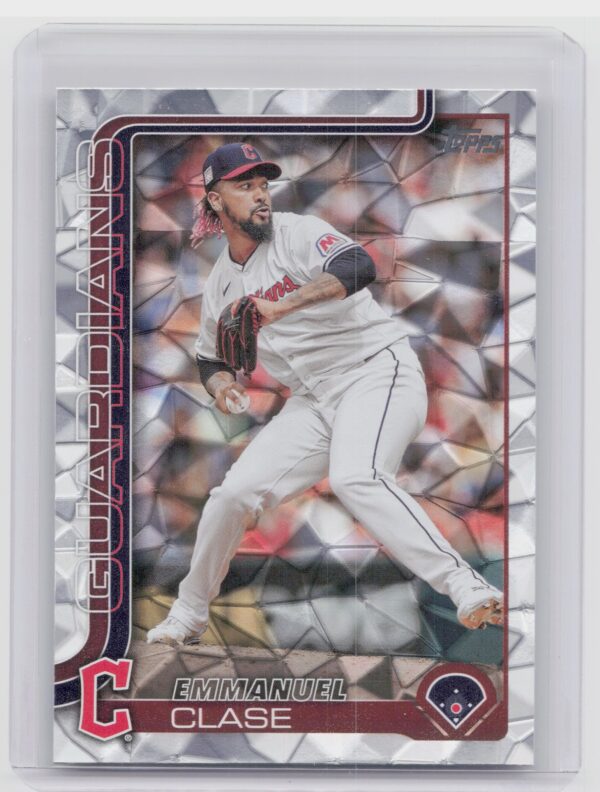2025 Topps Emmanuel Clase Diamante Foil #326 Guardians