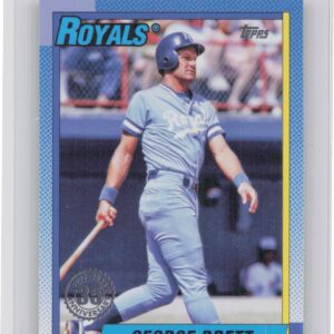2025 Topps George Brett #T90-28 Royals 1990 Topps Baseball 35th Anniversary