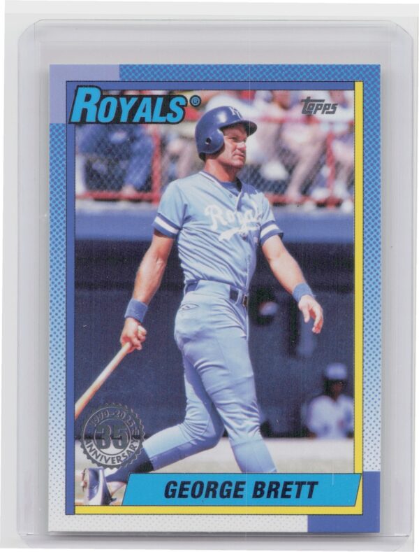 2025 Topps George Brett #T90-28 Royals 1990 Topps Baseball 35th Anniversary