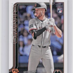 2025 Topps Grant McCray RC #213 Giants