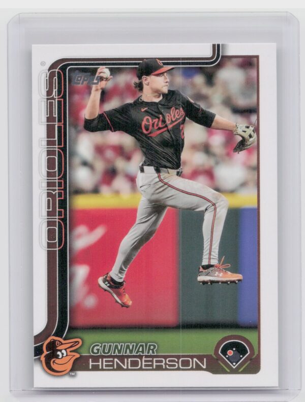 2025 Topps Gunnar Henderson #65 Orioles