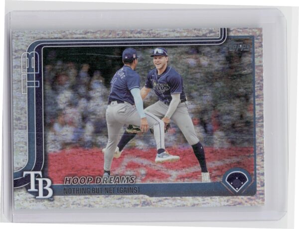 2025 Topps Hoop Dreams: Nothing But Net (Gains) Holo Foil #291 Rays
