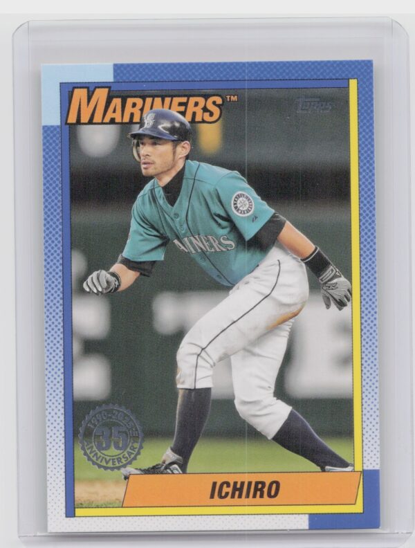 2025 Topps Ichiro #T90-36 Mariners 1990 Topps Baseball 35th Anniversary