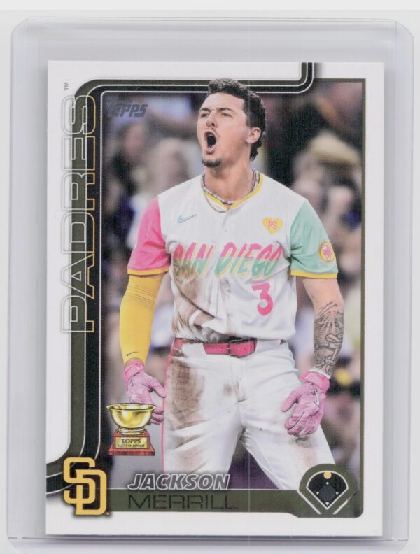 2025 Topps Jackson Merrill #125 Padres