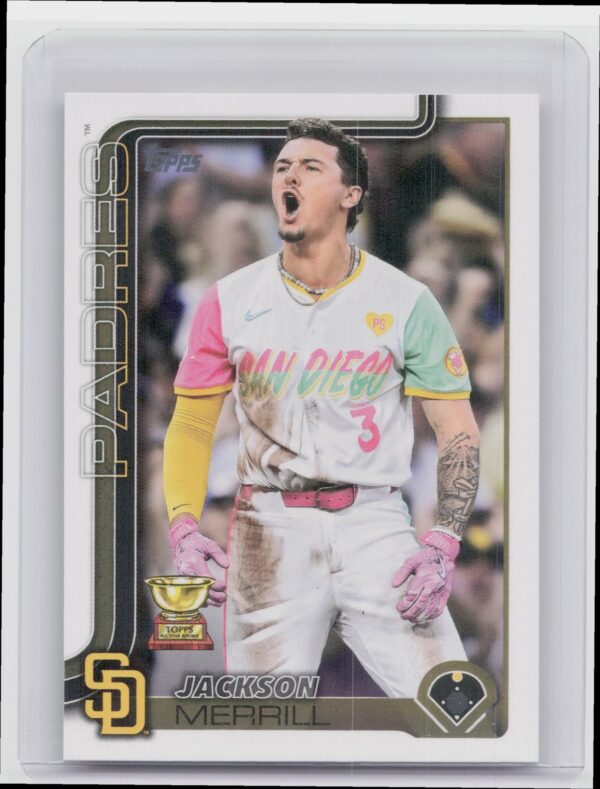 2025 Topps Jackson Merrill #125 Padres