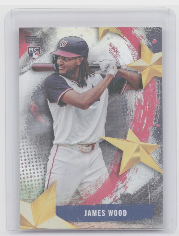 2025 Topps James Wood #SMLB-18 Nationals Stars of MLB