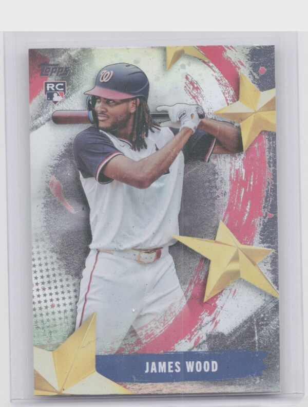 2025 Topps James Wood #SMLB-18 Nationals Stars of MLB