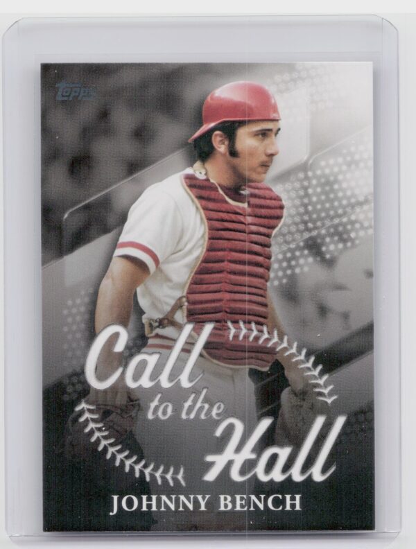 2025 Topps Johnny Bench #CTH-9 Reds Call to the Hall