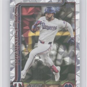 2025 Topps Leody Taveras Diamante Foil #50 Rangers