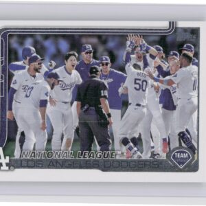 2025 Topps Los Angeles Dodgers #302 Dodgers