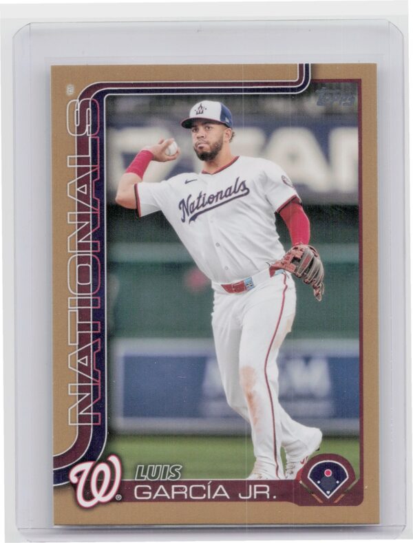 2025 Topps Luis García Jr. Gold /2025 #9 Nationals
