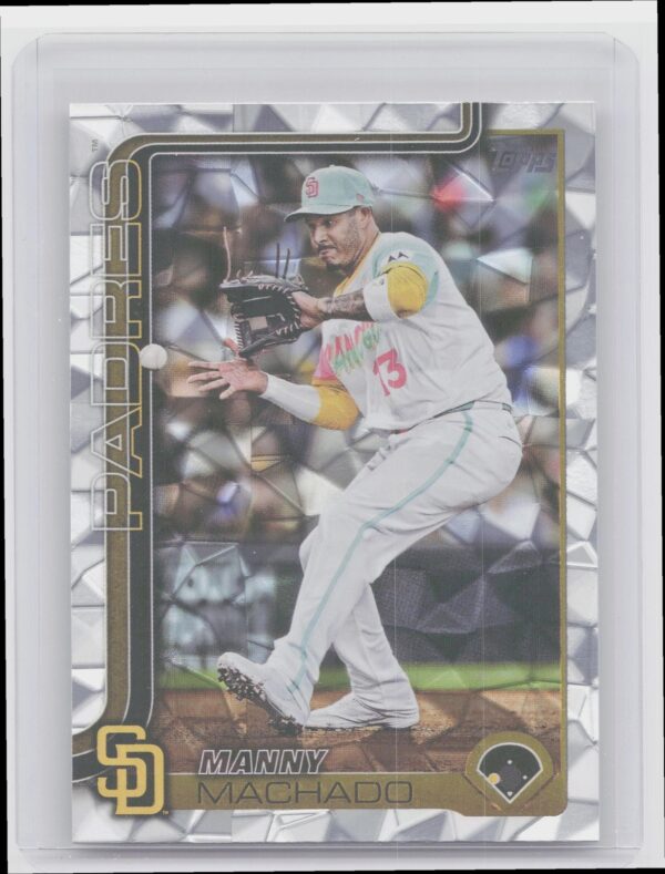 2025 Topps Manny Machado Diamante Foil #215 Padres
