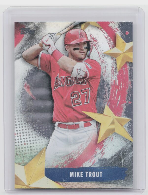 2025 Topps Mike Trout #SMLB-8 Angels Stars of MLB