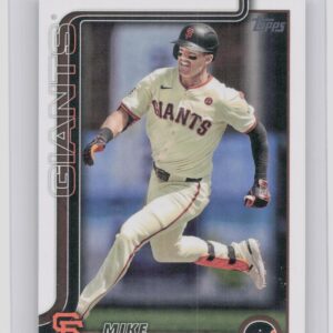 2025 Topps Mike Yastrzemski #186 Giants