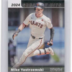 2025 Topps Mike Yastrzemski #GH-19 Giants 2024 Greatest Hits