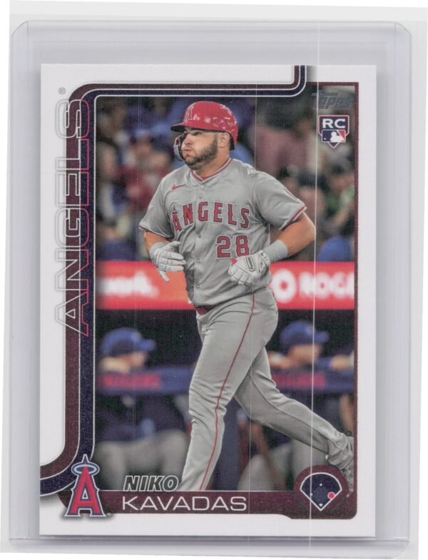 2025 Topps Niko Kavadas RC #278 Angels