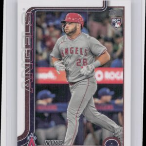 2025 Topps Niko Kavadas RC #278 Angels