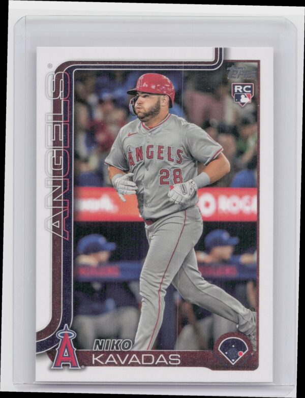 2025 Topps Niko Kavadas RC #278 Angels