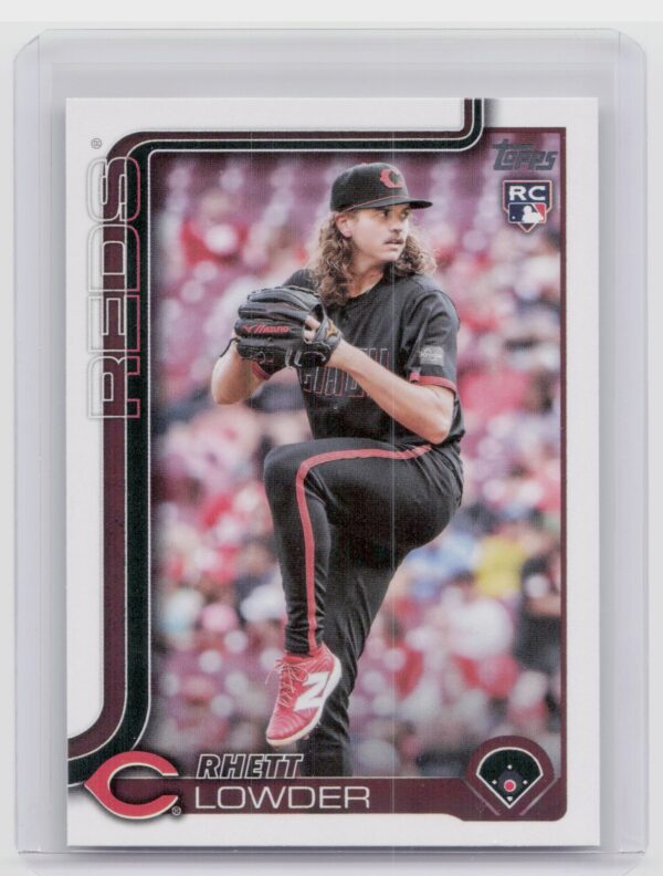 2025 Topps Rhett Lowder RC #205 Reds
