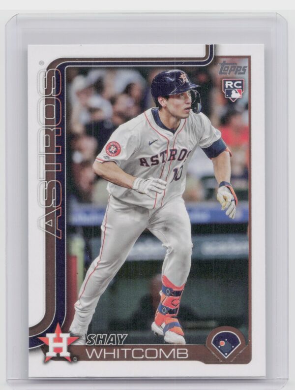 2025 Topps Shay Whitcomb RC #87 Astros