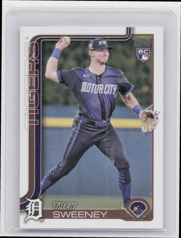 2025 Topps Trey Sweeney RC #67 Tigers