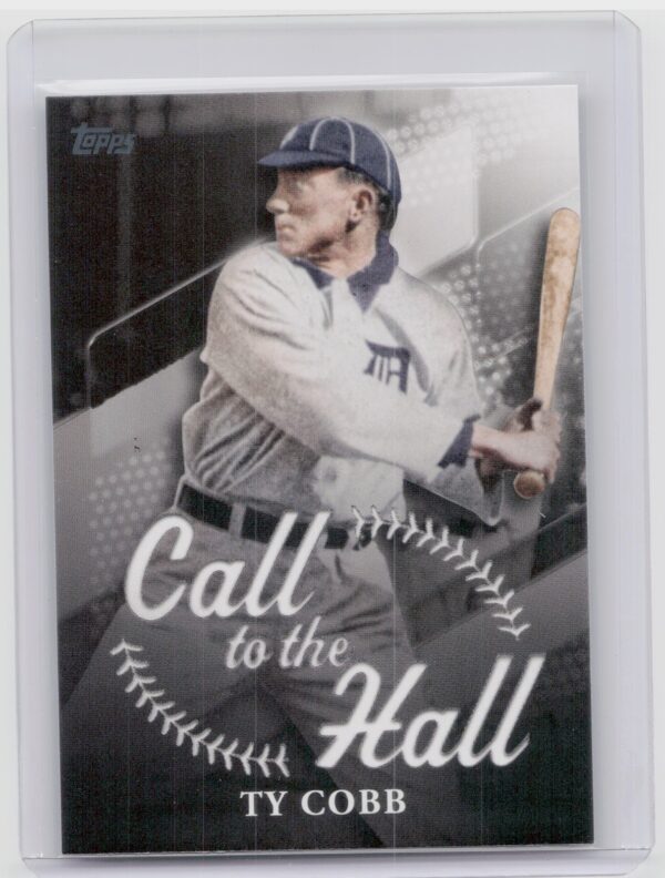 2025 Topps Ty Cobb #CTH-3 Tigers Call to the Hall