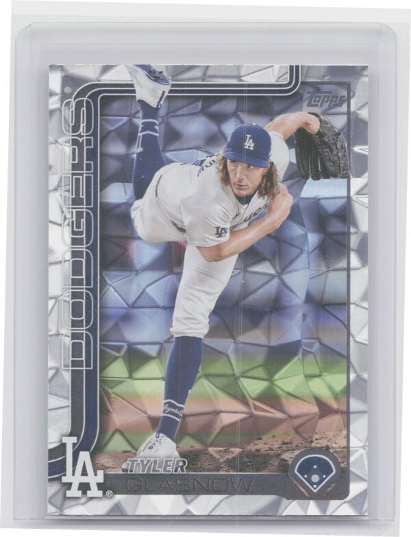2025 Topps Tyler Glasnow Diamante Foil #201 Dodgers