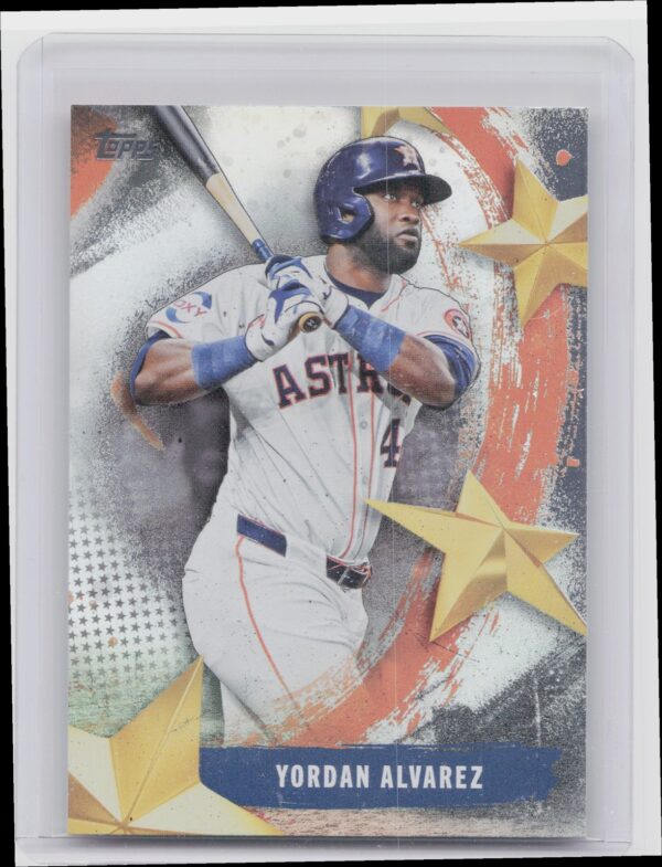 2025 Topps Yordan Alvarez #SMLB-9 Astros Stars of MLB
