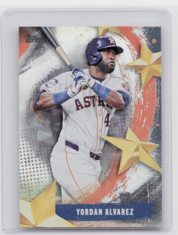 2025 Topps Yordan Alvarez #SMLB-9 Astros Stars of MLB