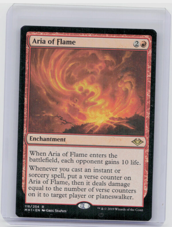 MTG Modern Horizons Aria of Flame