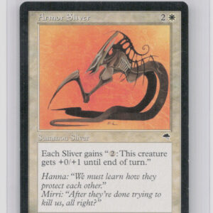 MTG Tempest Armor Sliver