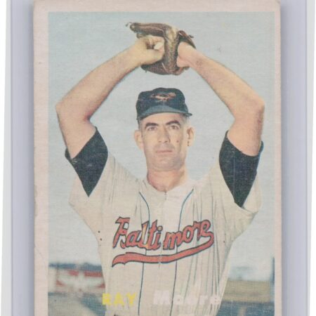 1957 Topps Ray Moore #106 Orioles