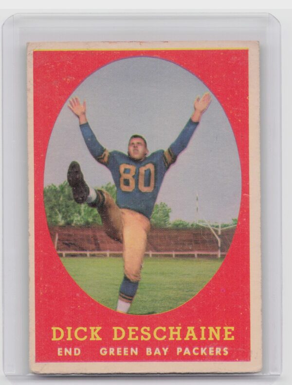 1958 Topps Dick Deschaine RC #48 Packers