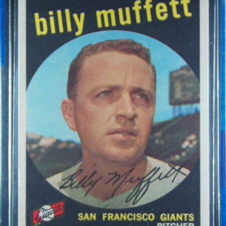 1959 Topps Billy Muffett VAR #241 Giants