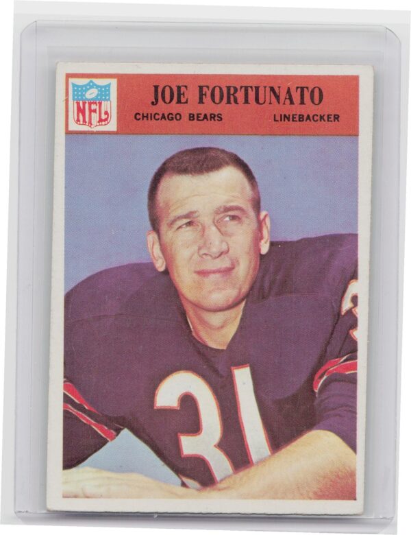 1966 Philadelphia Joe Fortunato #33 Bears
