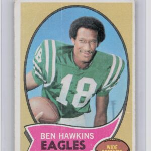 1970 Topps Ben Hawkins RC #98 Eagles