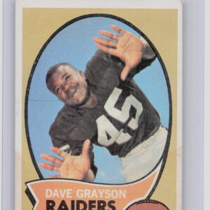 1970 Topps Dave Grayson #31 Raiders