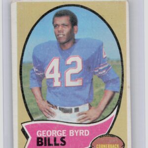 1970 Topps George Byrd #119 Bills