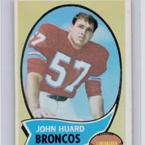 1970 Topps John Huard RC #146 Broncos