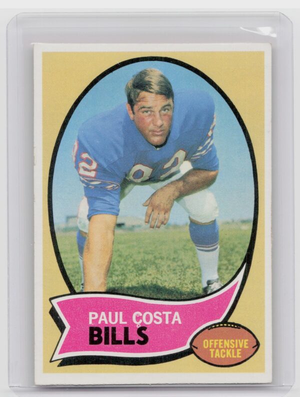 1970 Topps Paul Costa #36 Bills