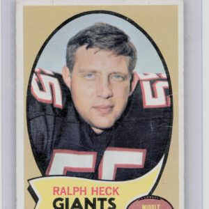 1970 Topps Ralph Heck #127 Giants