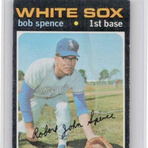 1971 Topps Bob Spence RC #186 Sox
